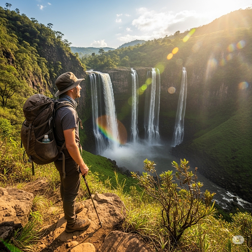 A beautiful hike near the stunning Sipi Falls.